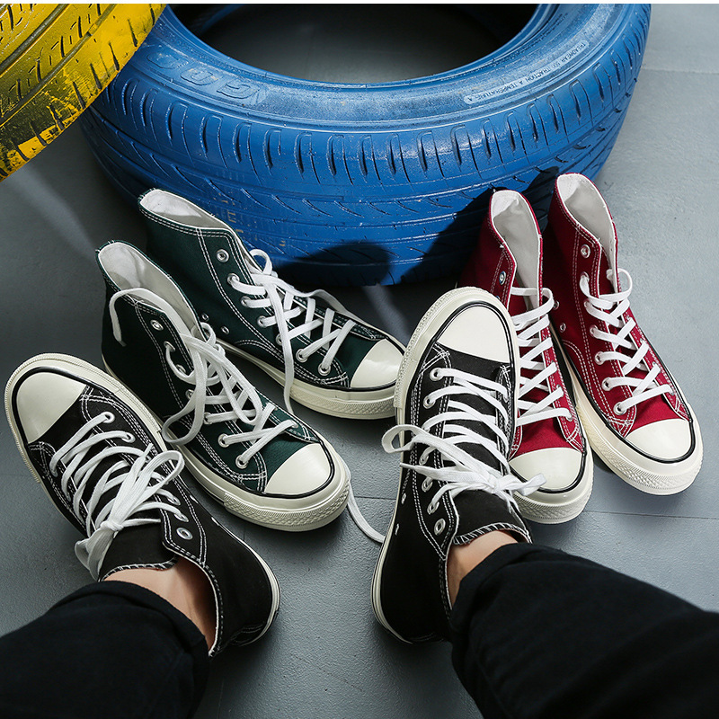 Casual Men Womens Shoes Classic Star Sneakers Chuck Student MIS-18 Platform Stras canvas Casual Shoes
_voghion.com