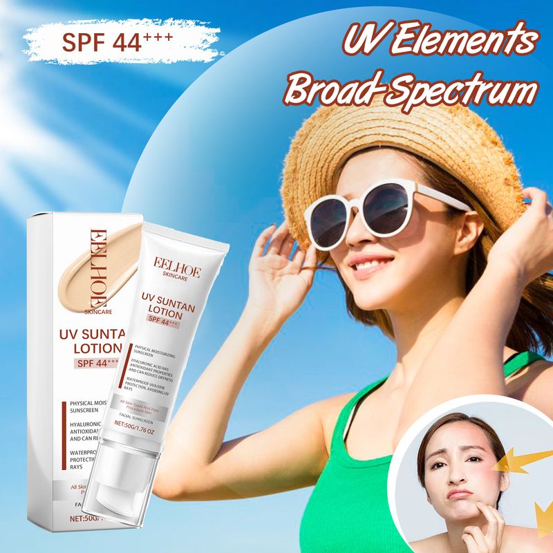 EELHOE Summer Outdoor UV Resistance Refreshing Brightening Moisturizing Protection Cream_voghion.com