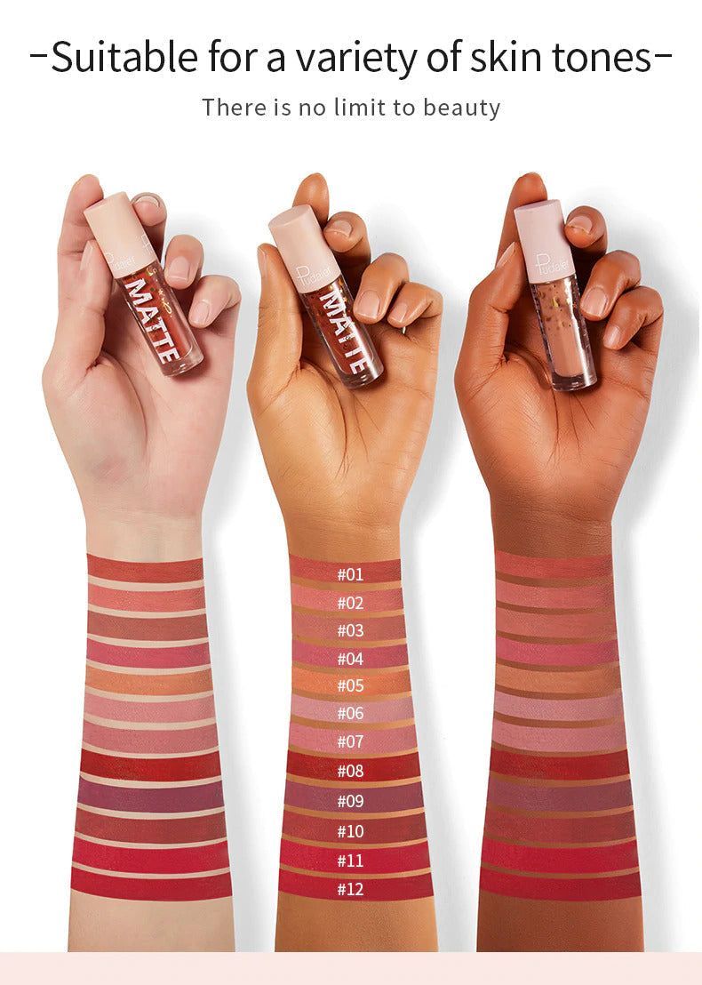 PUDAIER® Air Matte Lip Color - Color #07 Pink Fantasy_voghion.com