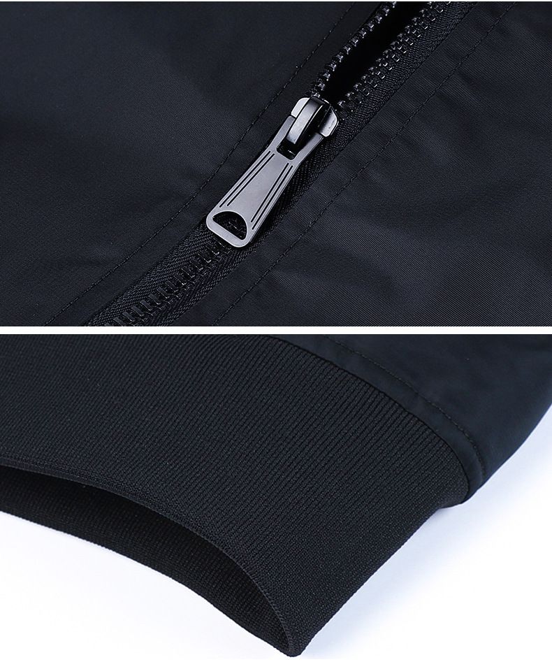 Men's Clothing Trendy Bomber Jacket Men's Air Force Baseball Uniform Large Size Workwear Jacket Handsome_voghion.com