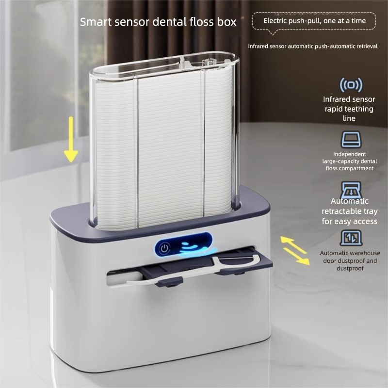Smart Sensor Tandzijde Dispenser Tandenstokerhouder Automatische Uitwerping Elektrisch Huishouden Hoogwaardig Restaurant Hotel_voghion.com