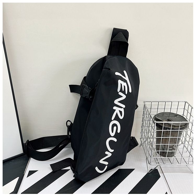 Trendy Cool Waist New Fashionable Diagonal Straddle Sports Chest Bag, Travel Small and Unique Casual Shoulder Bag_voghion.com
