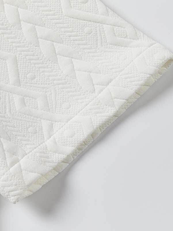 Herrenbekleidung Modetrend Freizeit Sport Strickmuster Kurzarm Zweiteiliger Anzug_voghion.com