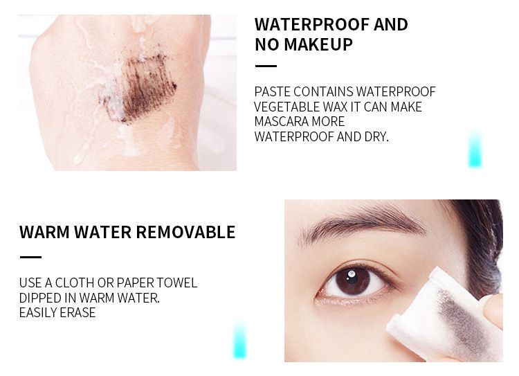 Nei Aen schwaarz, déck, schweessbeständeg, laang, kräuseleg, ausschmiert, net-strippend, Primer, Make-up_voghion.com