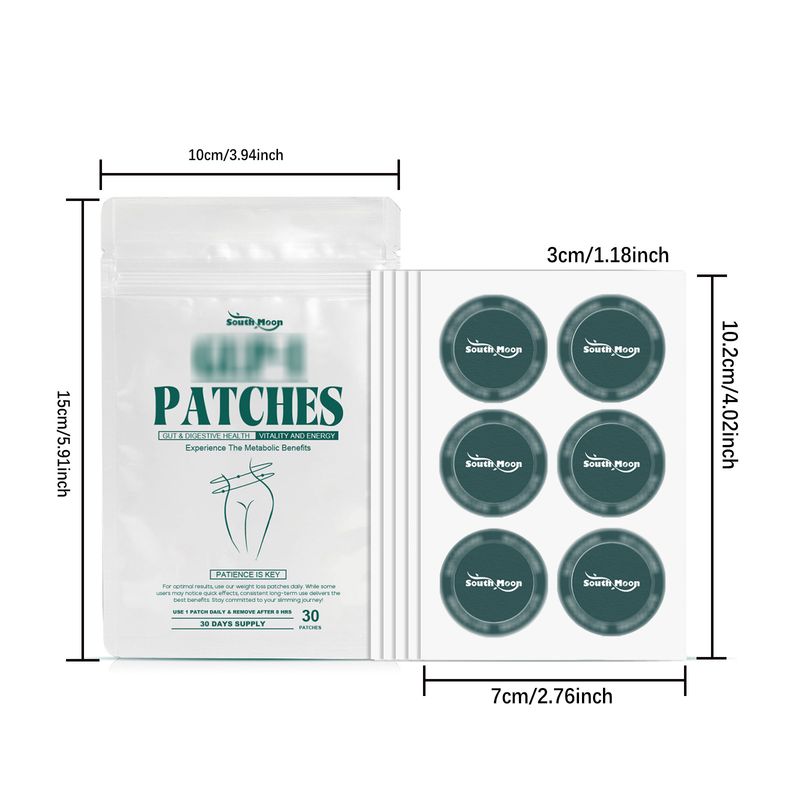 South Moon Patch Daily Gentle For Skin And Body Lines Lightweight External Use Care Sheet_voghion.com