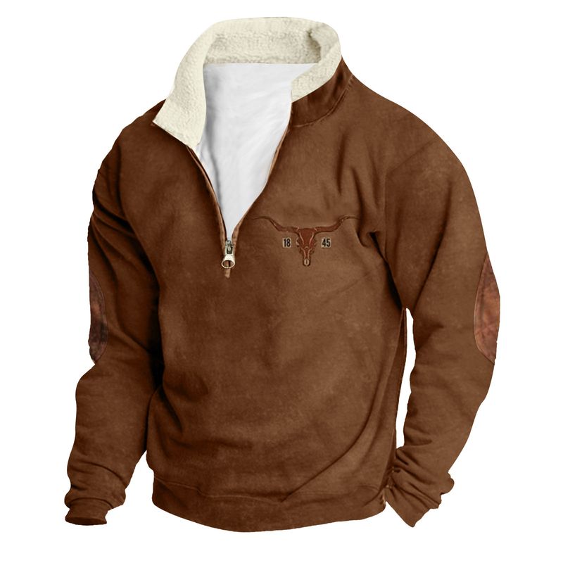 Suitable For All Seasons Spring And Autumn New D203 Men's Long Sleeve Pocketless Button Cardigan Printed Casual Fashion Trend_voghion.com