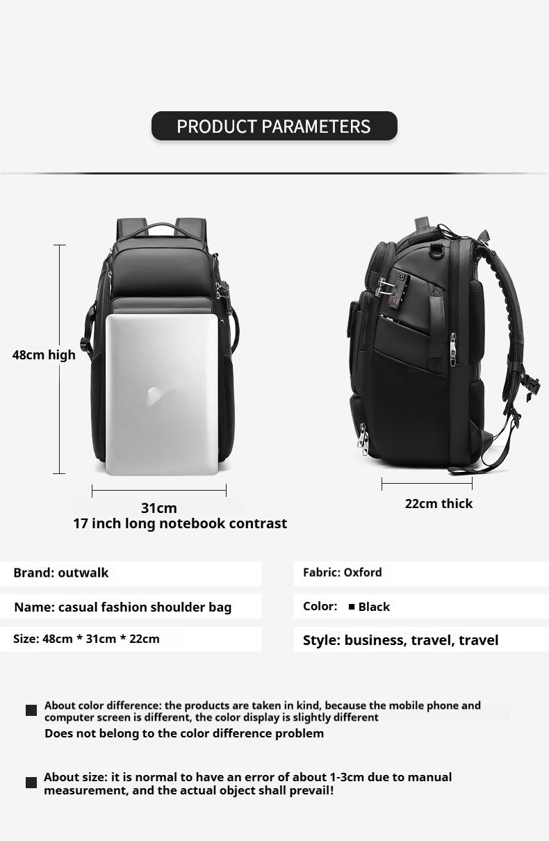 Zaino per fotocamera impermeabile per DSLR e mirrorless – Adatto a Canon, Nikon, Sony, laptop e obiettivi | Borsa fotografica multifunzionale per i viaggi_voghion.com