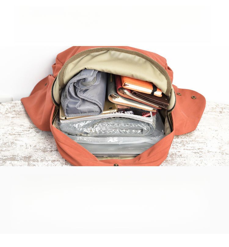 Zaino da donna in nylon, alla moda, casual, di grande capacità, da viaggio, versatile, quotidiano_voghion.com