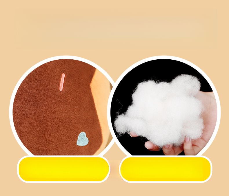 Cuscino minimalista a forma di ciambella in peluche Tatami_voghion.com