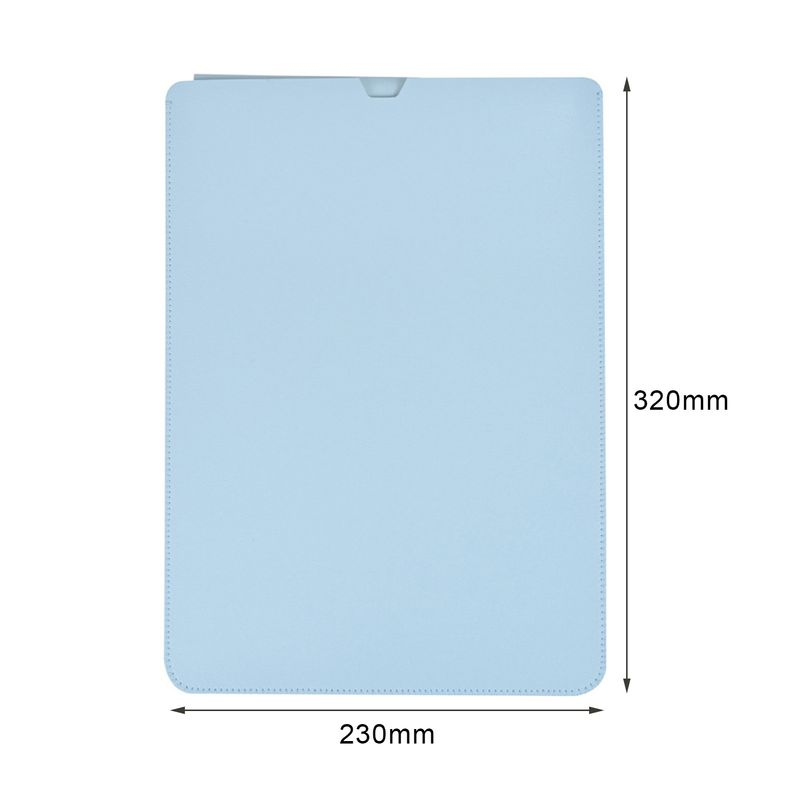 Farfi Sleeve Waterproof Soft Faux Leather Keyboard Travel Bag Case for Logitech K480_voghion.com