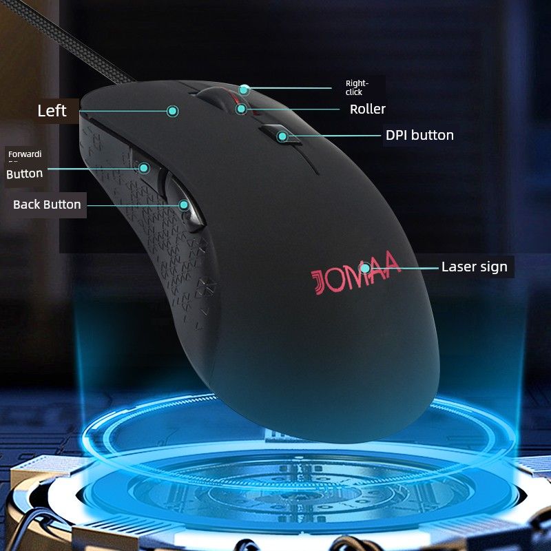 Laptop Gaming Desktop Gamer Self-Heating Adjustable Wired Office Hand Warmer E-Sports Mouse_voghion.com