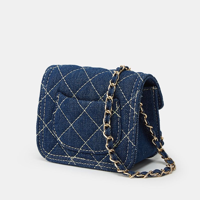 New Perfume Cowboy Fat Shoulder Strap Diamond Chain Small Square Bag Red Envelope Fashion Mini Shoulder Women's Bag_voghion.com