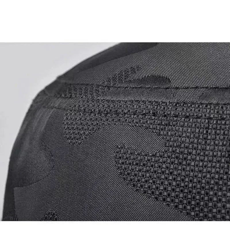 Novedades 2024 Nuevo gorro de pescador para hombre, de doble cara, color negro, con camuflaje, para senderismo, escalada, hip hop, de algodón, para pesca_voghion.com