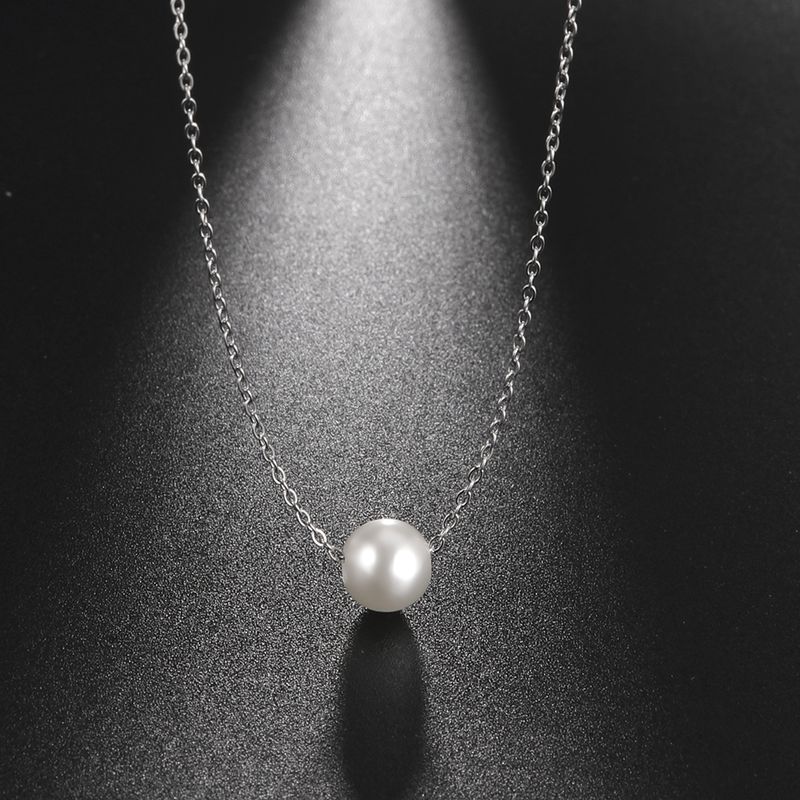 Collana con ciondolo di perle Skyrim alla moda per donna, collane girocollo in acciaio inossidabile, gioielli bohémien alla moda 2024, regali all'ingrosso_voghion.com