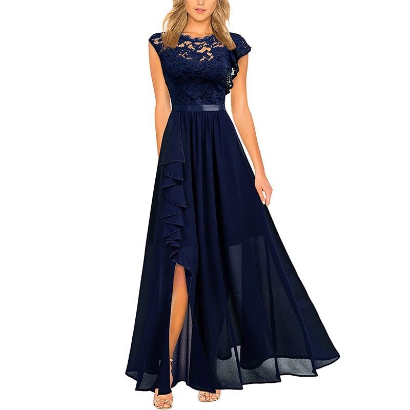Pelle bianca regolare più a righe spalla corta midi maxi primavera estate fine cerniera cravatta solido comodo sinonimi_voghion.com