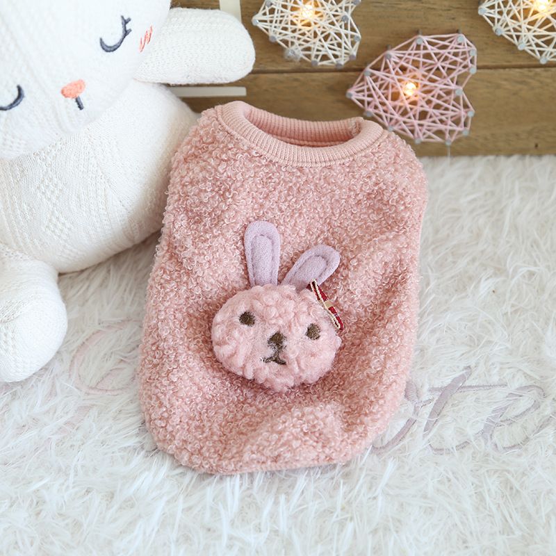 Petstyle Plush Little Doll Cute Cotton Puppy Kitten Clothes Newborn Cat_voghion.com