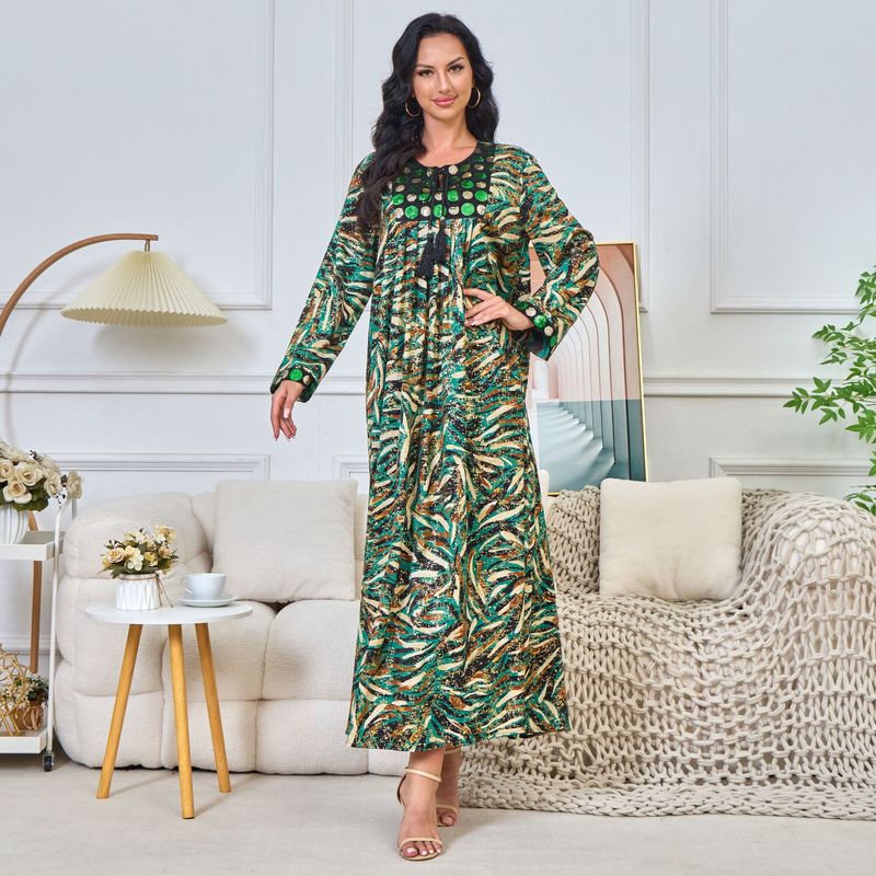 Mt201 Dubai nyomtatott, forró sajtolású, plus size ruha, elegáns muszlim estélyi ruha nőknek_voghion.com