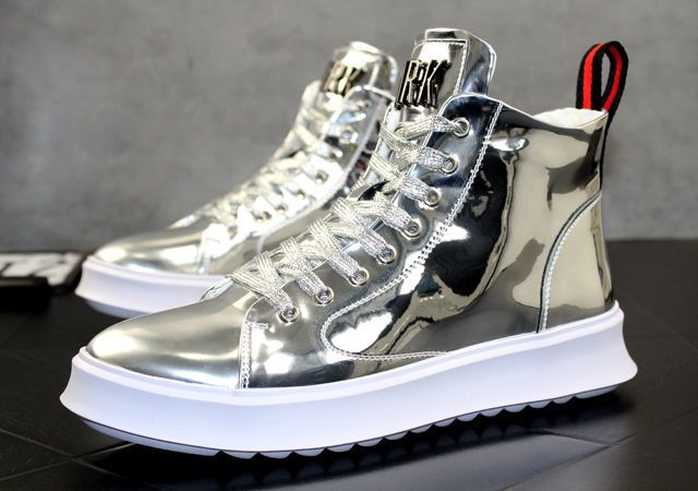 Buty męskie, buty codzienne, buty na cztery pory roku, modne buty, lakierowana skóra, jasne skórzane trampki, buty codzienne dla chłopców za kostkę_voghion.com