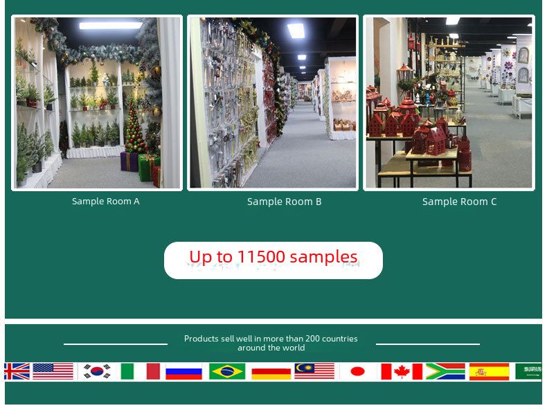 Christmas Decorations Home Luminous Soft Clay Castle House Bread Soil Christmas Shopping Mall Window Decoration Set_voghion.com