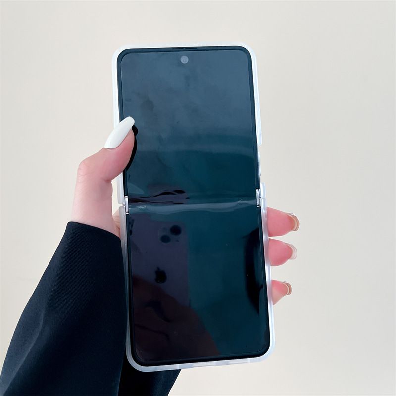 Shell pattern wrist strap ring for Huawei p50 pocket folding screen phone case pocket 2 Drop-resistant shell_voghion.com