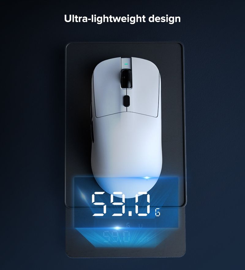 Digitex Digitex Premium KYSONA M617 Gaming Mouse Lightweight 8K DPI Professional Esports PAW3395 Cross-Border Bestseller_voghion.com