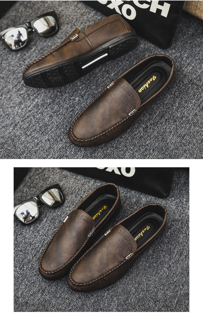 Loafers Männer Casual Schong Luxus Slip-on Summer Designer Mann Mokassinen Atmungsaktiv Männer Fuerschong_voghion.com