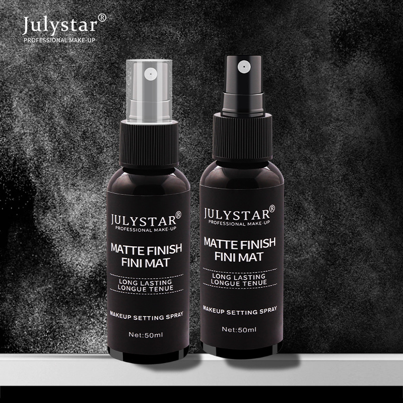 Julystar Lozione rinfrescante Portatile 50 ml Idratante e idratante Spray fissante per trucco trasparente a lunga durata_voghion.com
