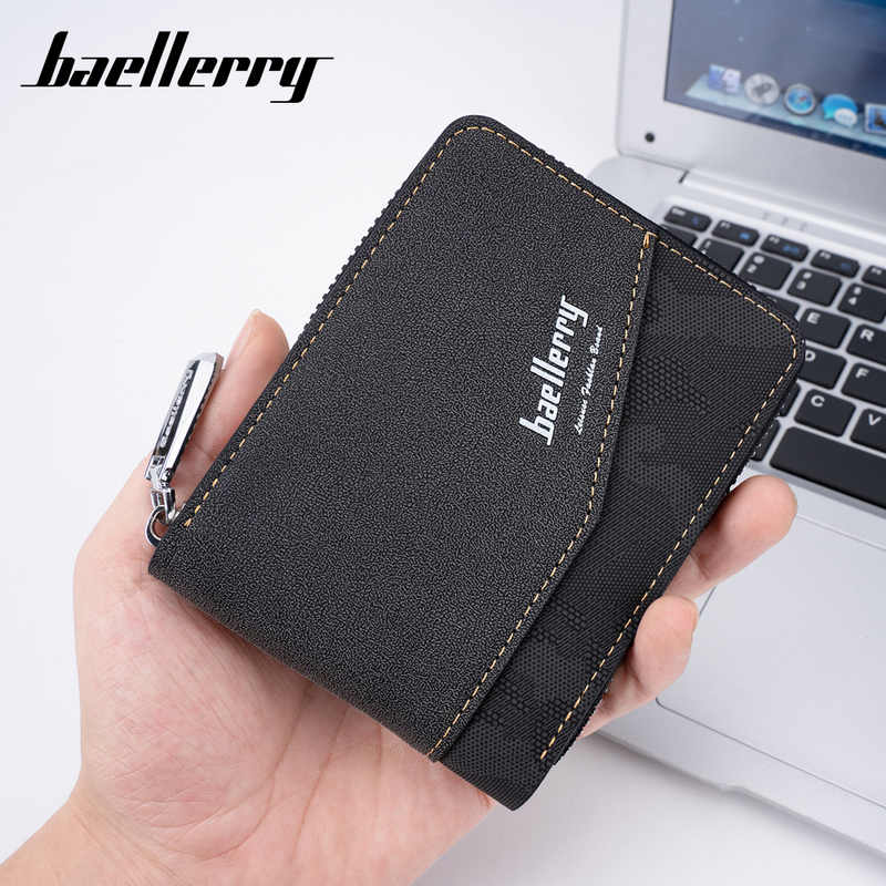 New Versatile Baellerry Short Men's Style Multifunctional Wallet_voghion.com