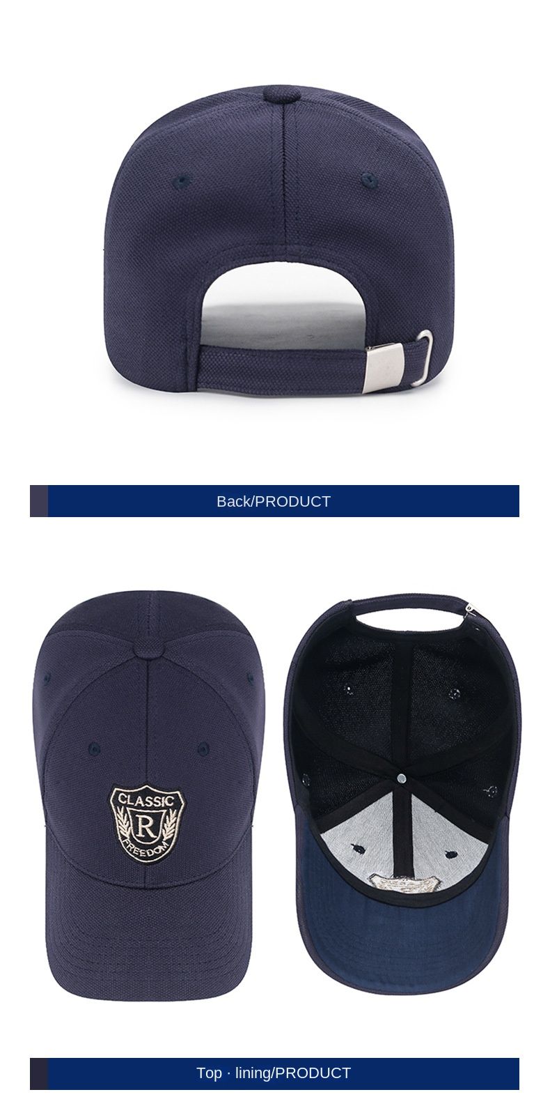 Brodeerattu Muoti Kesä Strukturoitu Baseball Lippalakki Kaareva Puuvilla Naisten Miesten Solki Kiinnitys Urheilu Golf Trucker_voghion.com