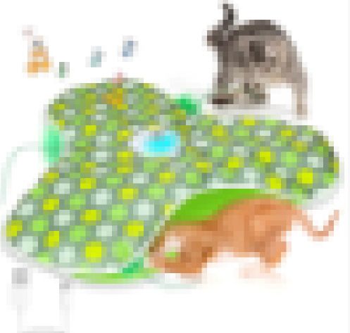 Neuankömmling Katze Jagd Spiel Selbst-Unterhaltung Hideaway Pet Spielzeug Abdeckung_voghion.com