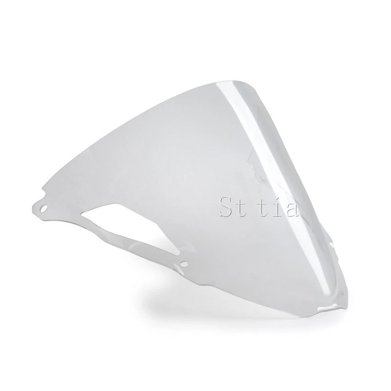 Para-brisa para motocicleta Kawasaki NINJA ZX6R ZX-6R ZX 6R Ninja 2024 2025 Defletor de vento com bolha dupla_voghion.com