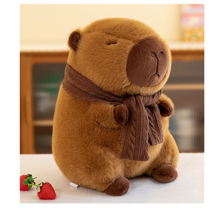 Pluchen speelgoed Capybara schattig schattig knuffeldier kussen grappig speelgoed trendy pop_voghion.com
