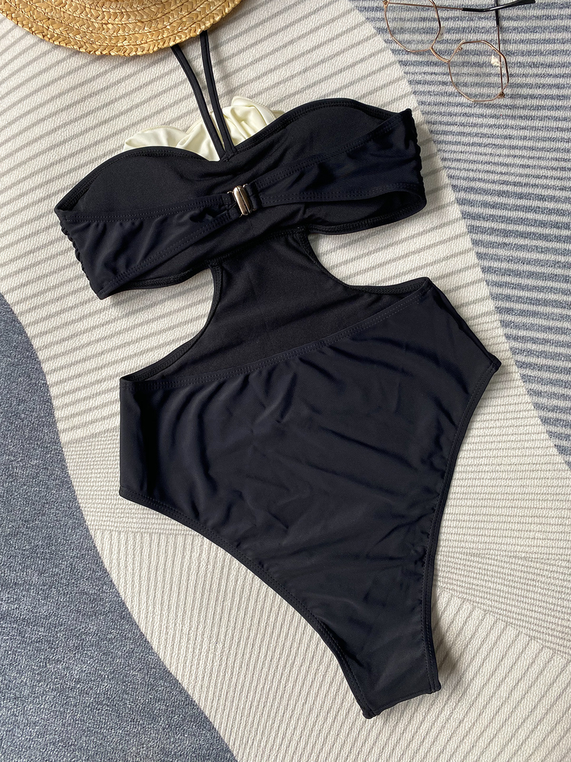 One Piece For New Bikini 3D Floral Women's Swimsuit Bikini2023_voghion.com