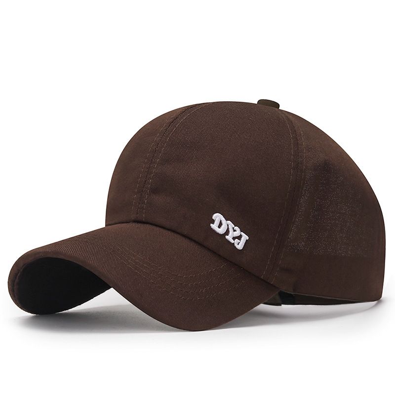 Solid Color High Ponytail Baseball Women's Golf Cap Spring/ Summer Sunhat Visor Running Snapback Hat Homme_voghion.com