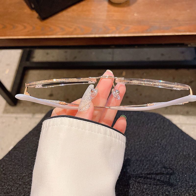 New style reading glasses fashion ladies starlight anti blue light reading glasses vibrato reading glasses eye protection_voghion.com