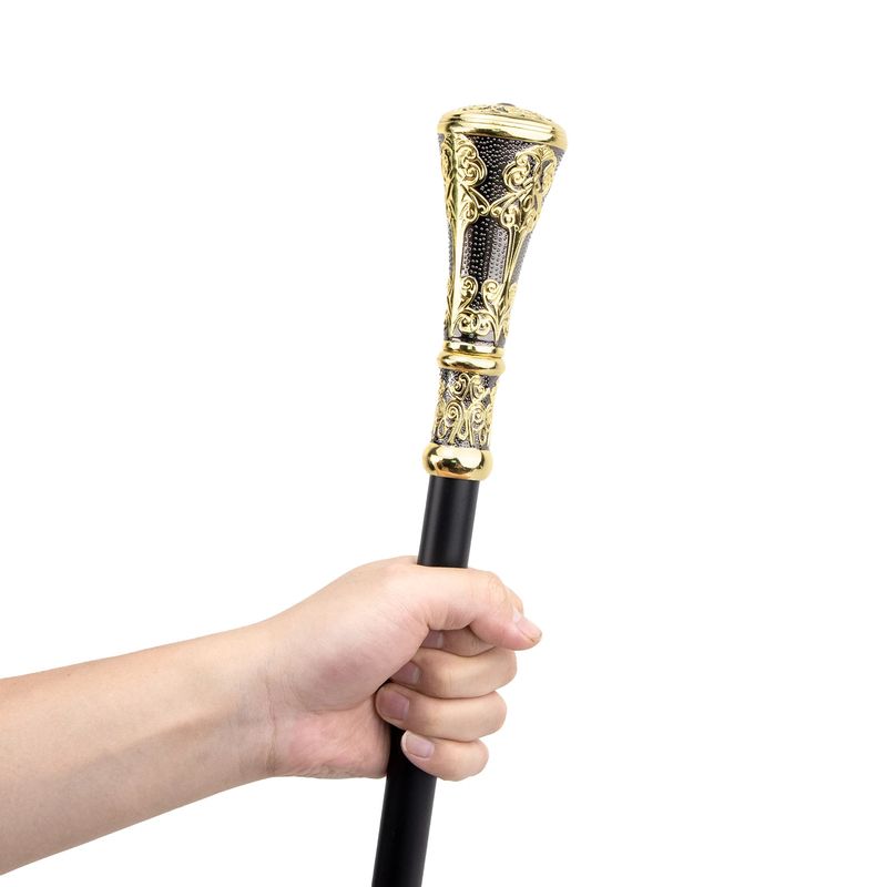 Neu Heiß-Verkauf Metall Luxus Zivilisierten Britischen Gentleman Cane Bühne Leistung Prop Gesang Wettbewerb Handheld_voghion.com