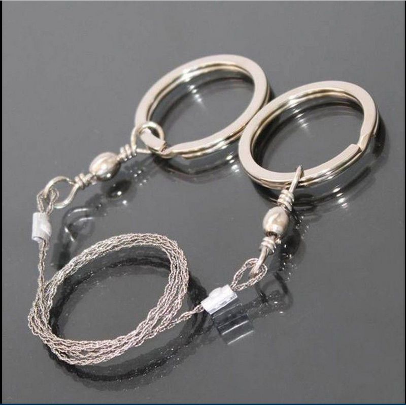 Survival Curve 360 Degree Rotation Outdoor Sports Must-Have Chain Steel Wire Rope Saw Tool_voghion.com