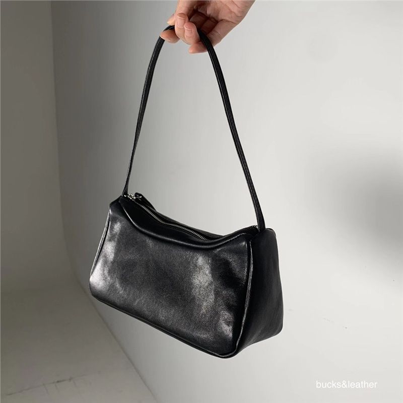 Borsa a tracolla da donna in vera pelle di pecora morbida, semplice, quadrata, di alta qualità, elegante e di alta qualità_voghion.com