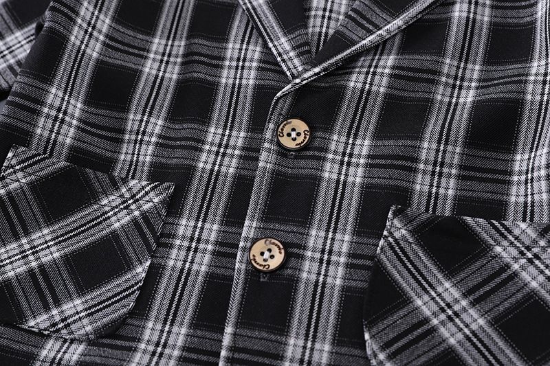 Baby Handsome Plaid Suit Three Piece Suit 2025 Spring And Autumn New Style Little Boy Gentleman Clothes Children Spring Suit_voghion.com