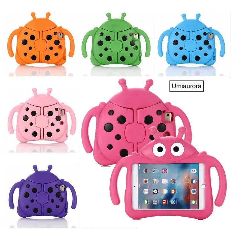 Für Mini Air 4 3 2 10.9 Hülle Kinder stoßfeste EVA-Abdeckung für IPad 6 9.7" 2018 7. 8. 10.2 10.5 Cartoon Ganzkörper_voghion.com