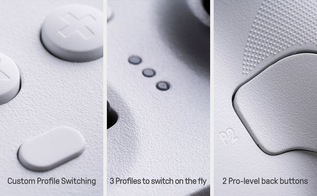 8BitDo Ultimate Controller Kabelgebundener USB-kompatibel für Windows 10, 11, Steam Deck_voghion.com
