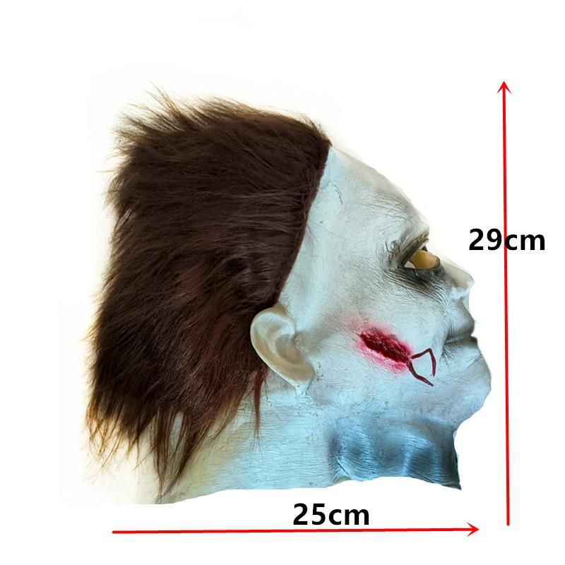 Halloween Horror Michael Myers Moonlight COS Costume Performance Prop Mask_voghion.com