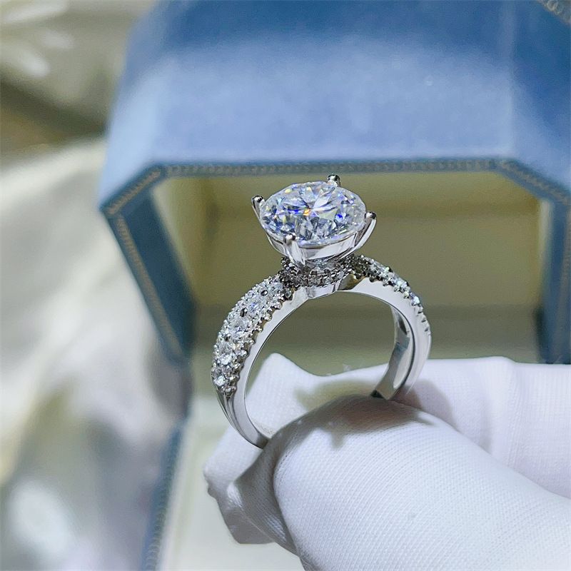 Weiß Moissanite 3 Karat Für Frauen D Ring Farbe Pass Test Diamant Stift_voghion.com