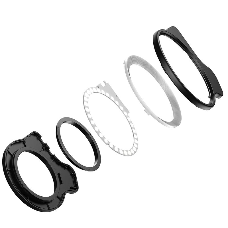 APEXEL LensLight With 37-52mm Adapter Ring Used For Camera And Photography, Mobile Phone Light & Camera Fill Light_voghion.com
