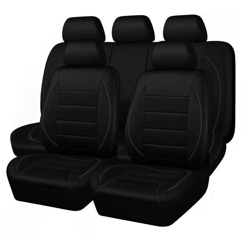 Universal Vehicle Cushion Protectors Car Seat And 5pcs Headrest Covers All-Season_voghion.com