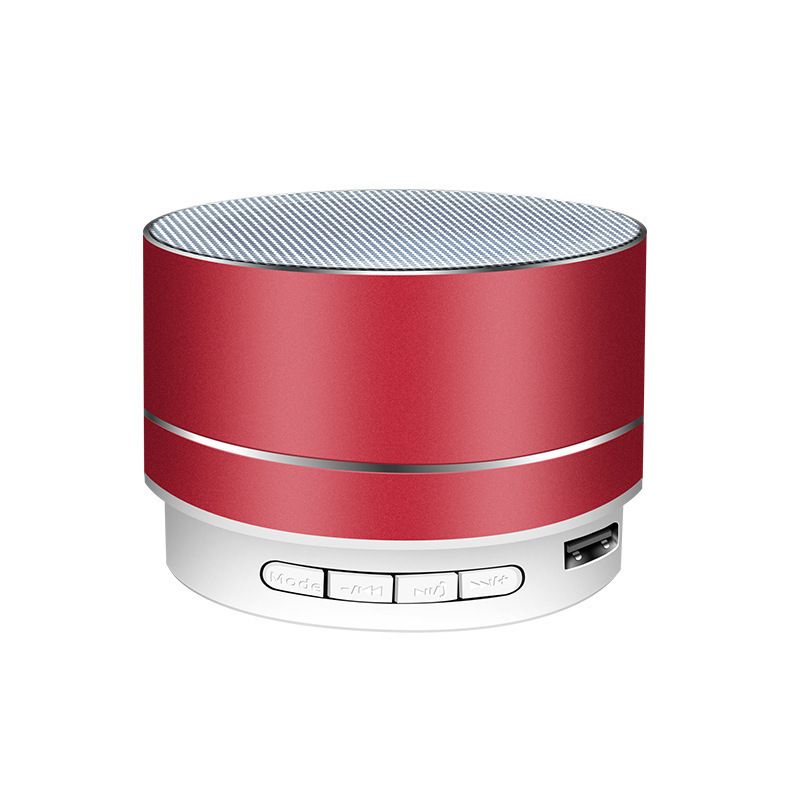 Tragbare Lautsprecher Metall A10 Bluetooth-Lautsprecher Bass Kleine Stahlkanone Mini Bluetooth-Lautsprecher Geschenk-Support-Logo_voghion.com