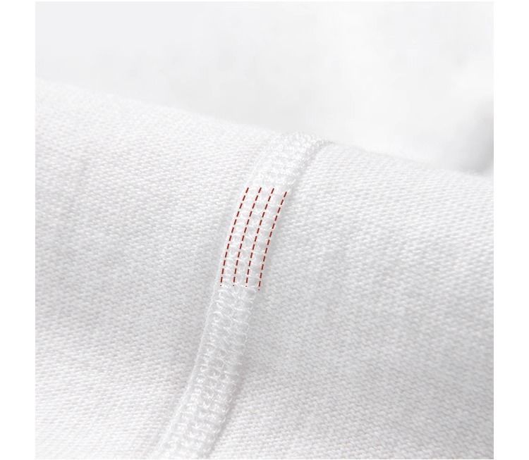 300g pure cotton matte long sleeved T-shirt for men women, American style loose, thick, and opaque inner layer top with_voghion.com