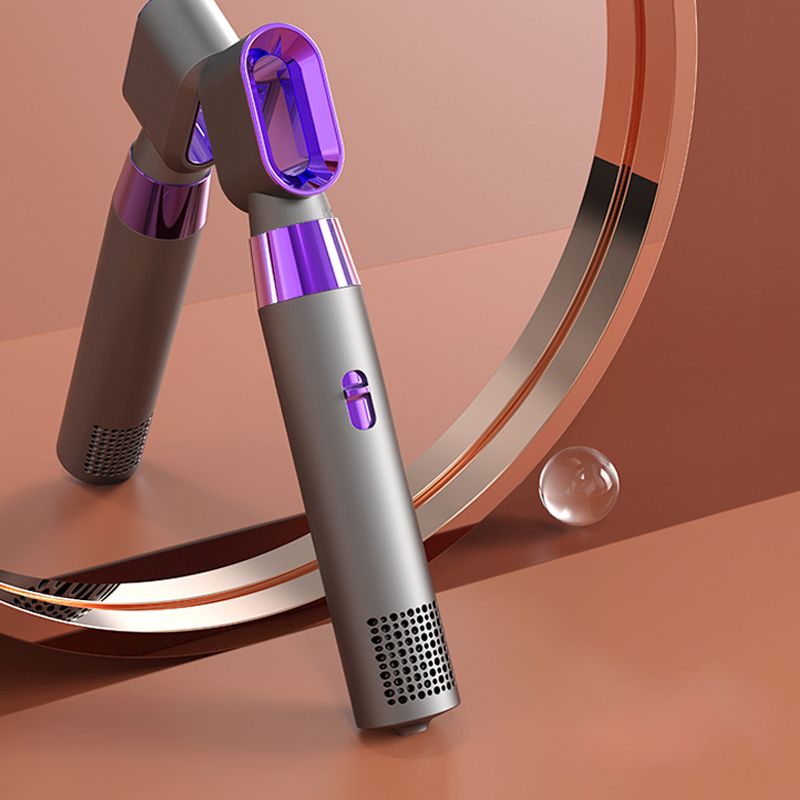 Modern Hot And Cold 3-In-1Blue Light Transparent Air Hair Dryer_voghion.com