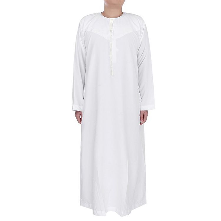 Men's Clothing Men's Polyester Round Neck Robes_voghion.com