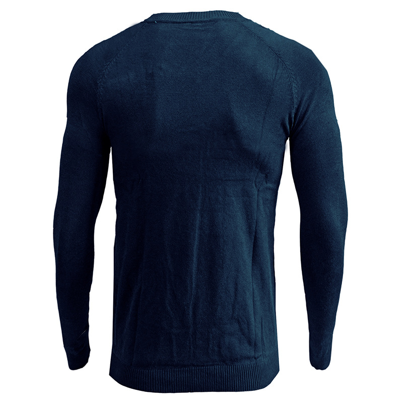 Men's clothing Autumn/Winter long sleeve V-neck men's knitwear_voghion.com